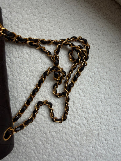 Vintage classic double flap , Size Small