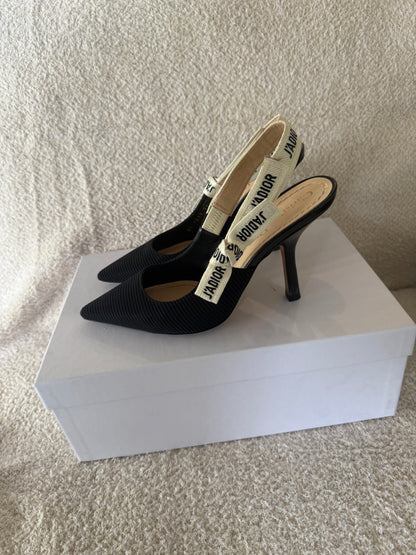 Dior slingback black size 37