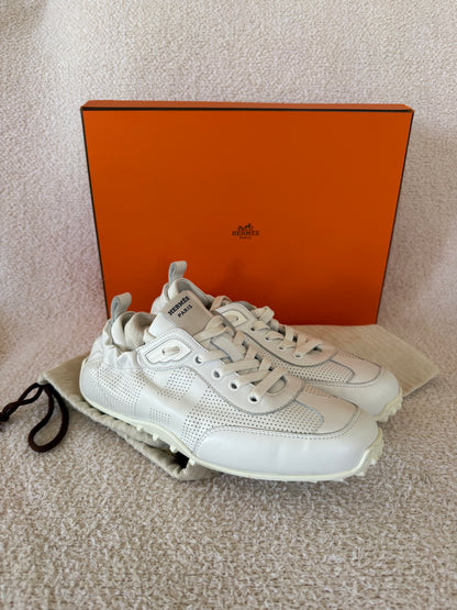 Hermes sneakers size 38.5
