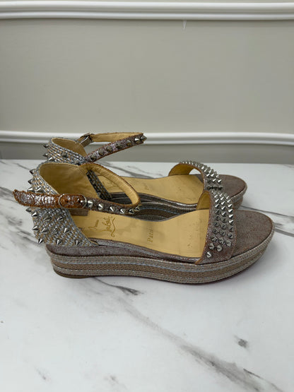 Christian Louboutin Wedges, Size 38