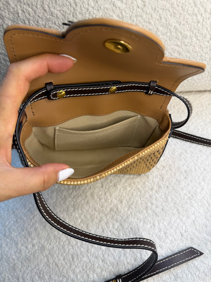 Balmain Raffia Bag