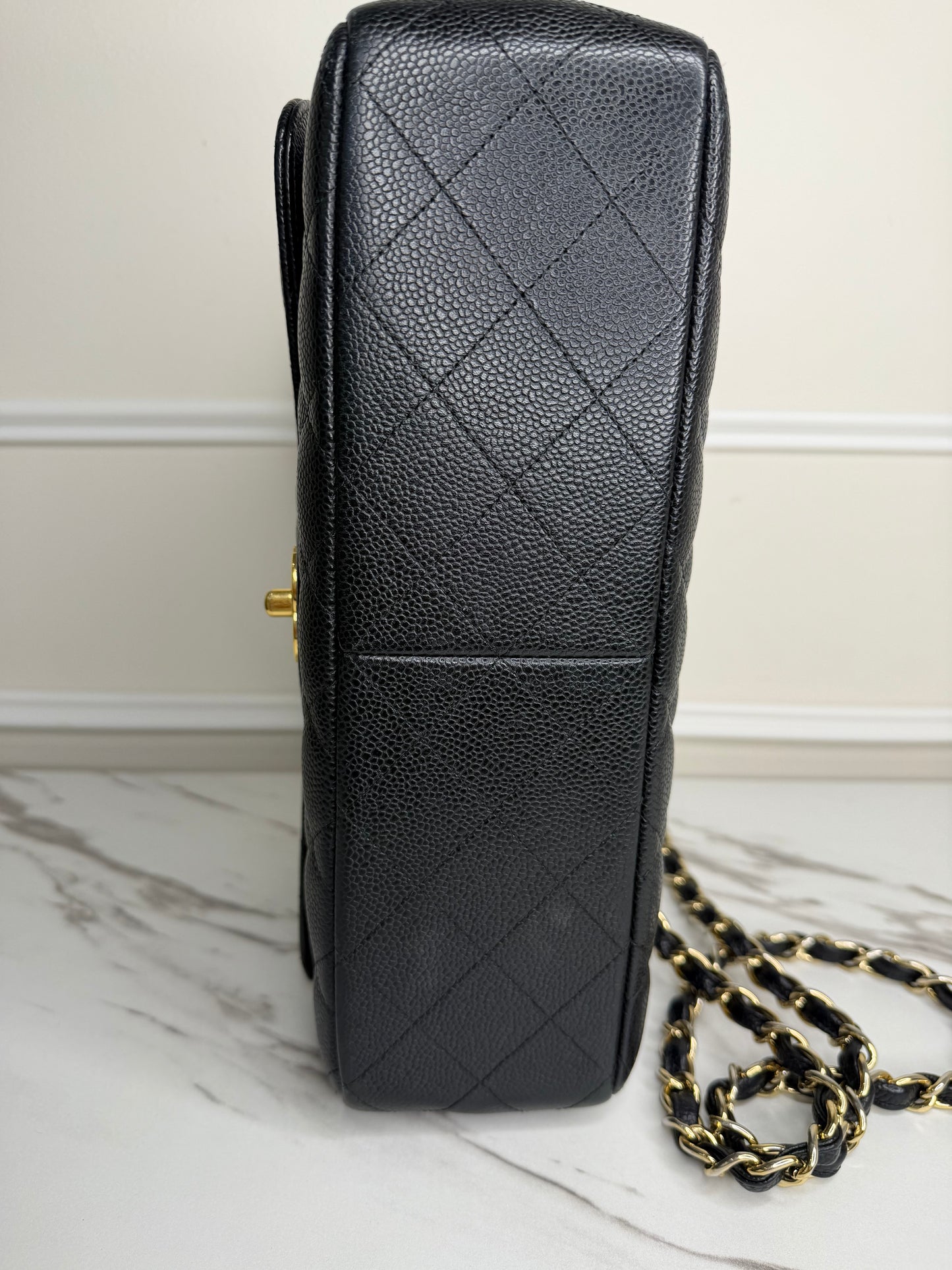 Chanel Classic Double Flap , Jumbo Size