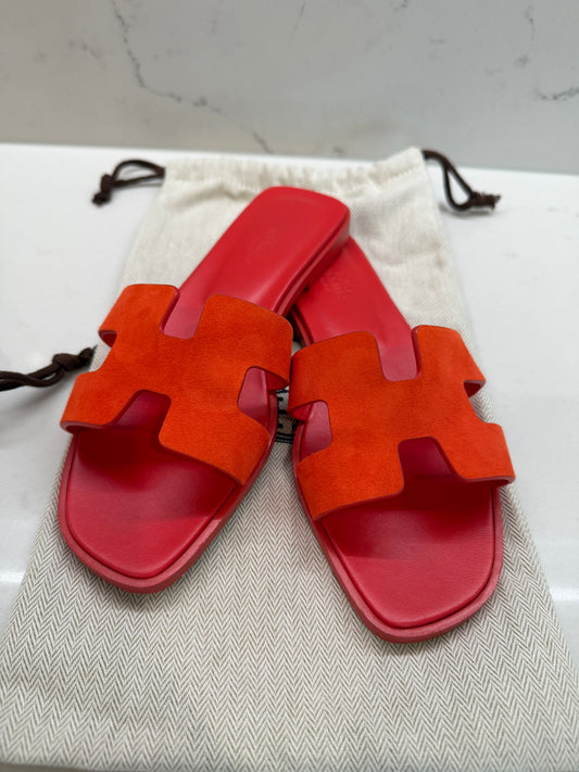 Hermes Oran Sandals Size 36.5