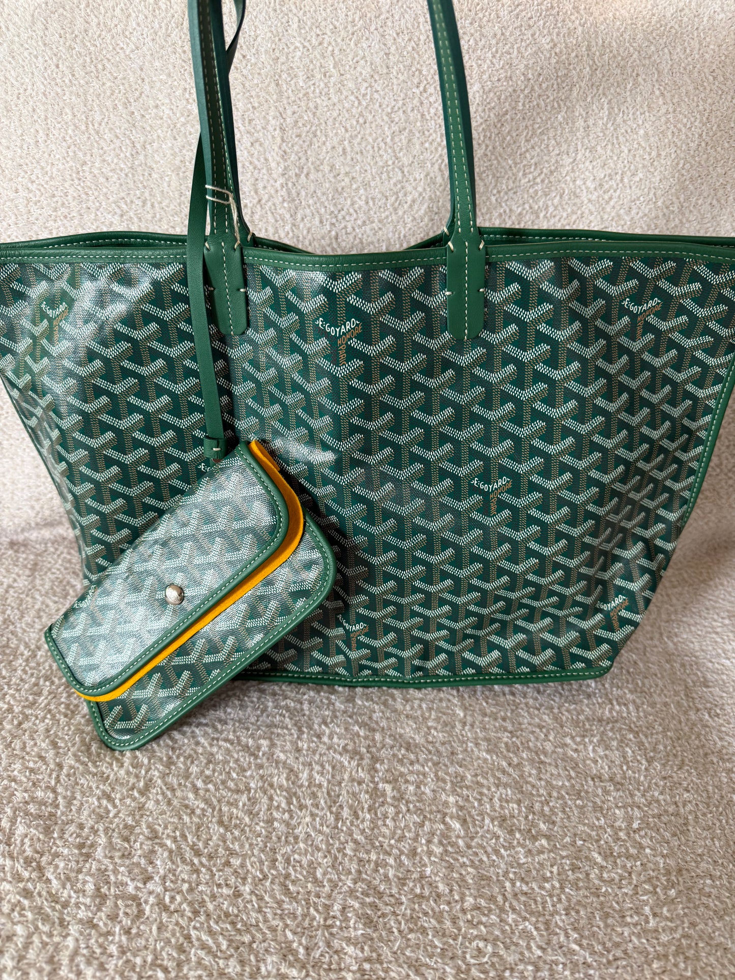 Goyard  Anjou PM Tote Bag in green