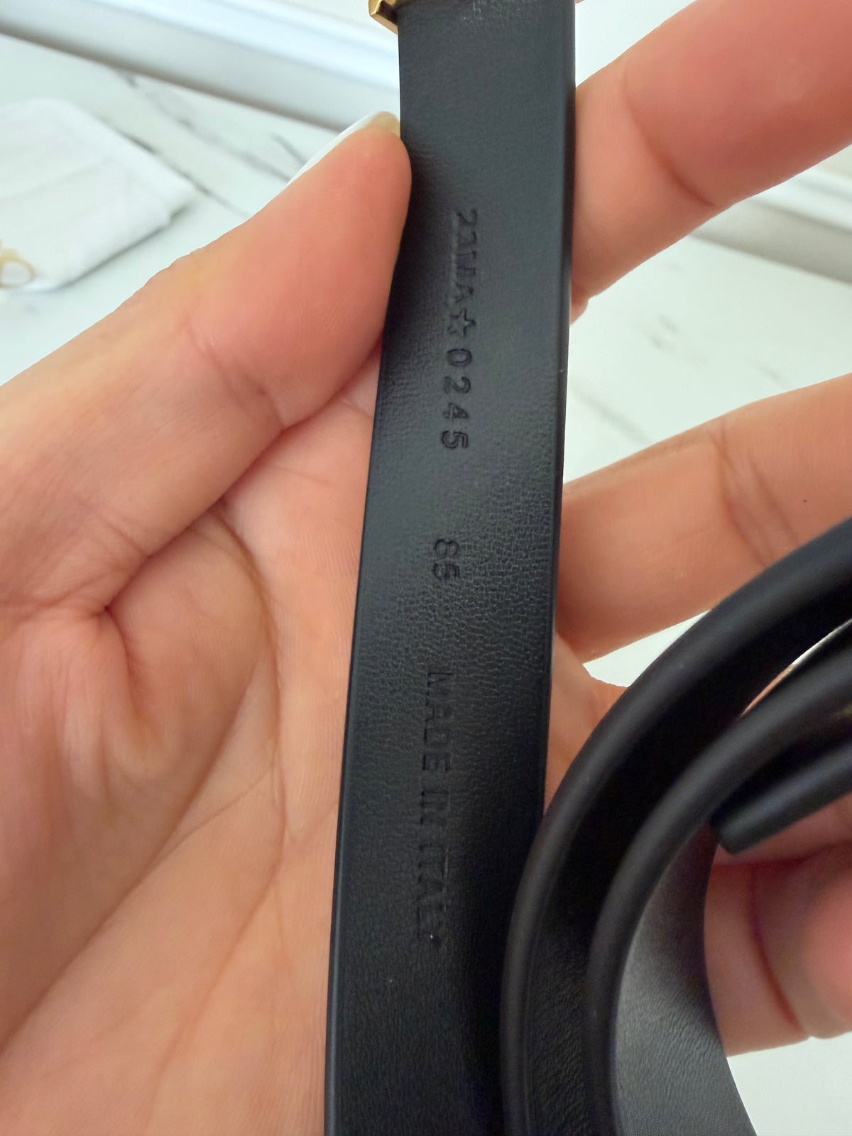 Dior CD Belt