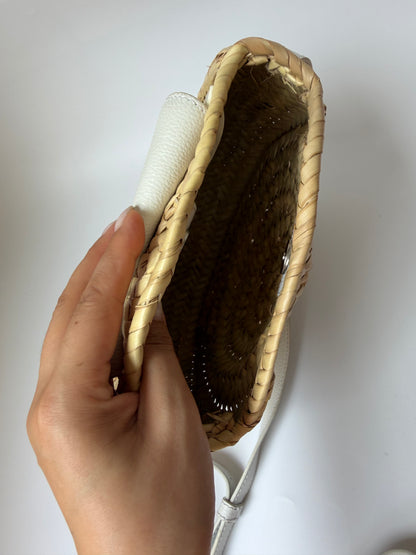 Chloe Straw Crossbody Bag