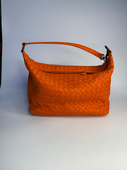 Bottega Veneta Intercciato Hobo Bag