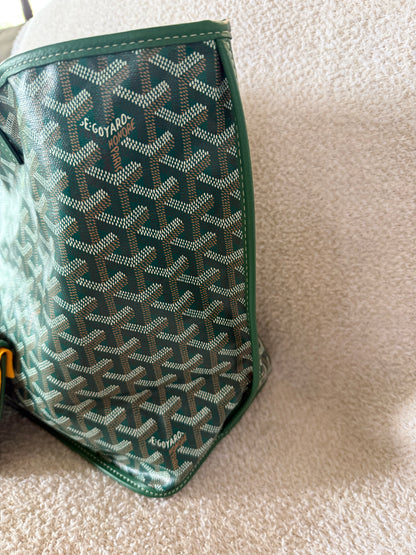 Goyard  Anjou PM Tote Bag in green