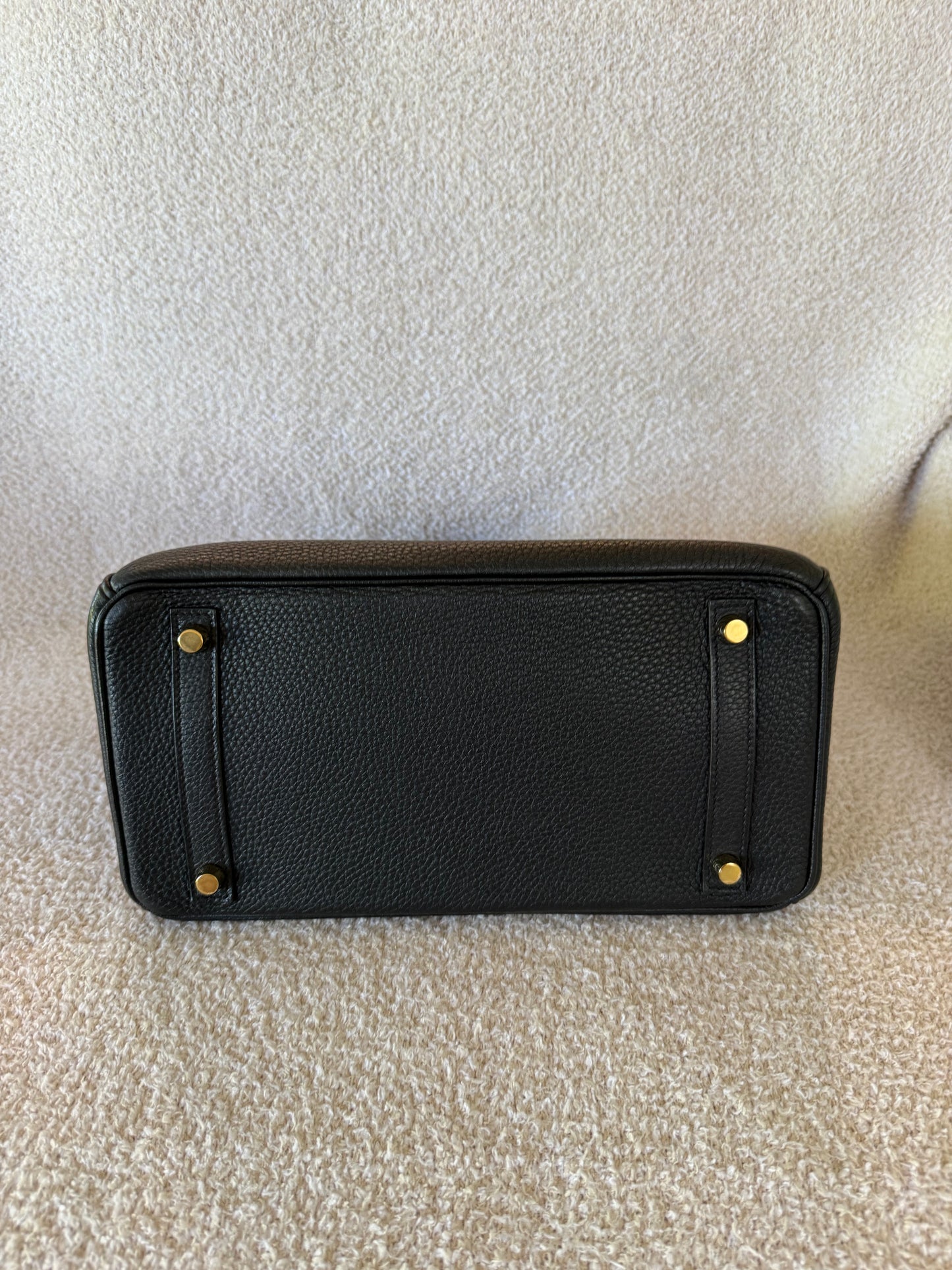 Hermes’ birkin 30 Noir Togo with ghw