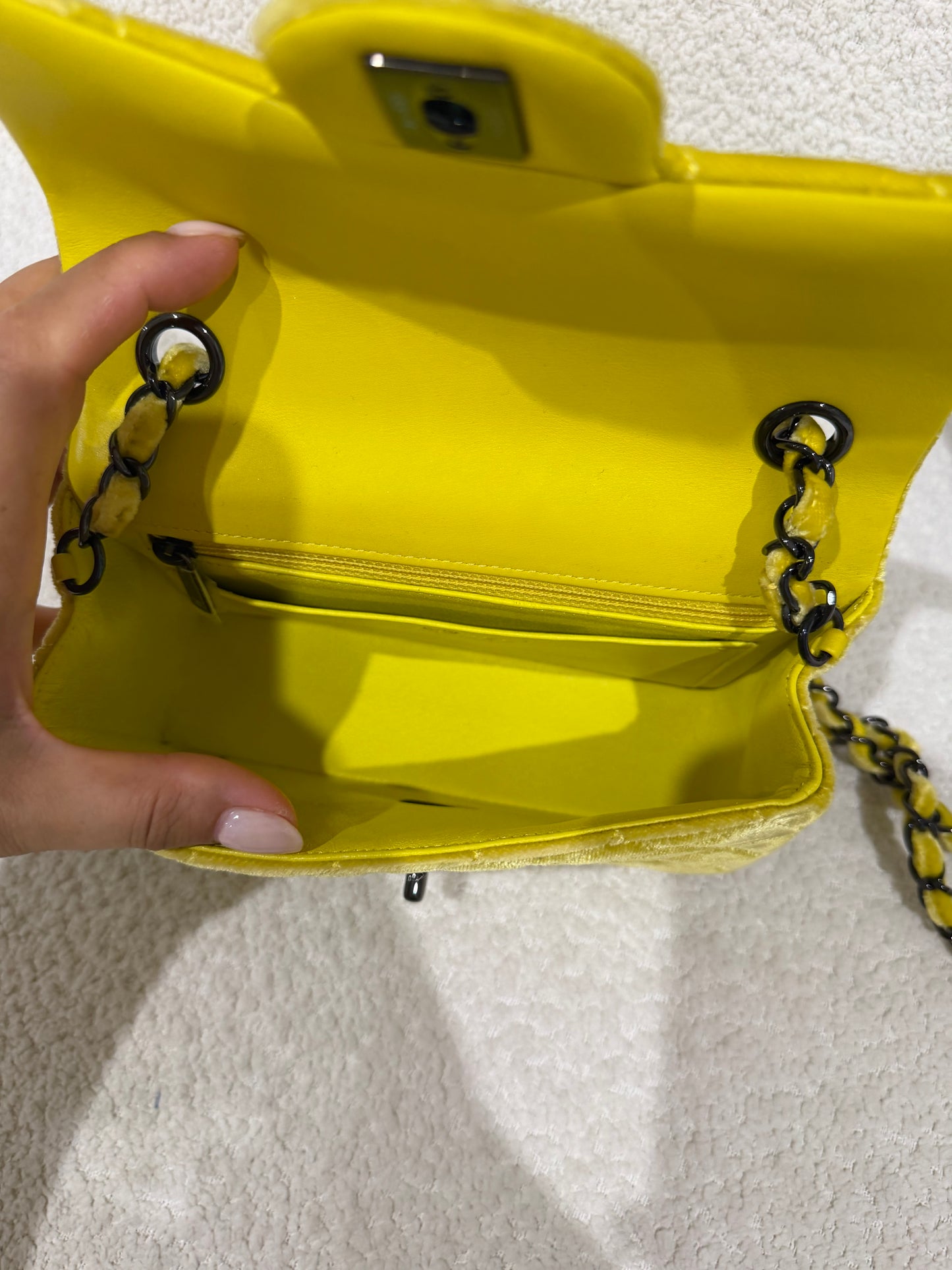 Chanel Velvet Flap