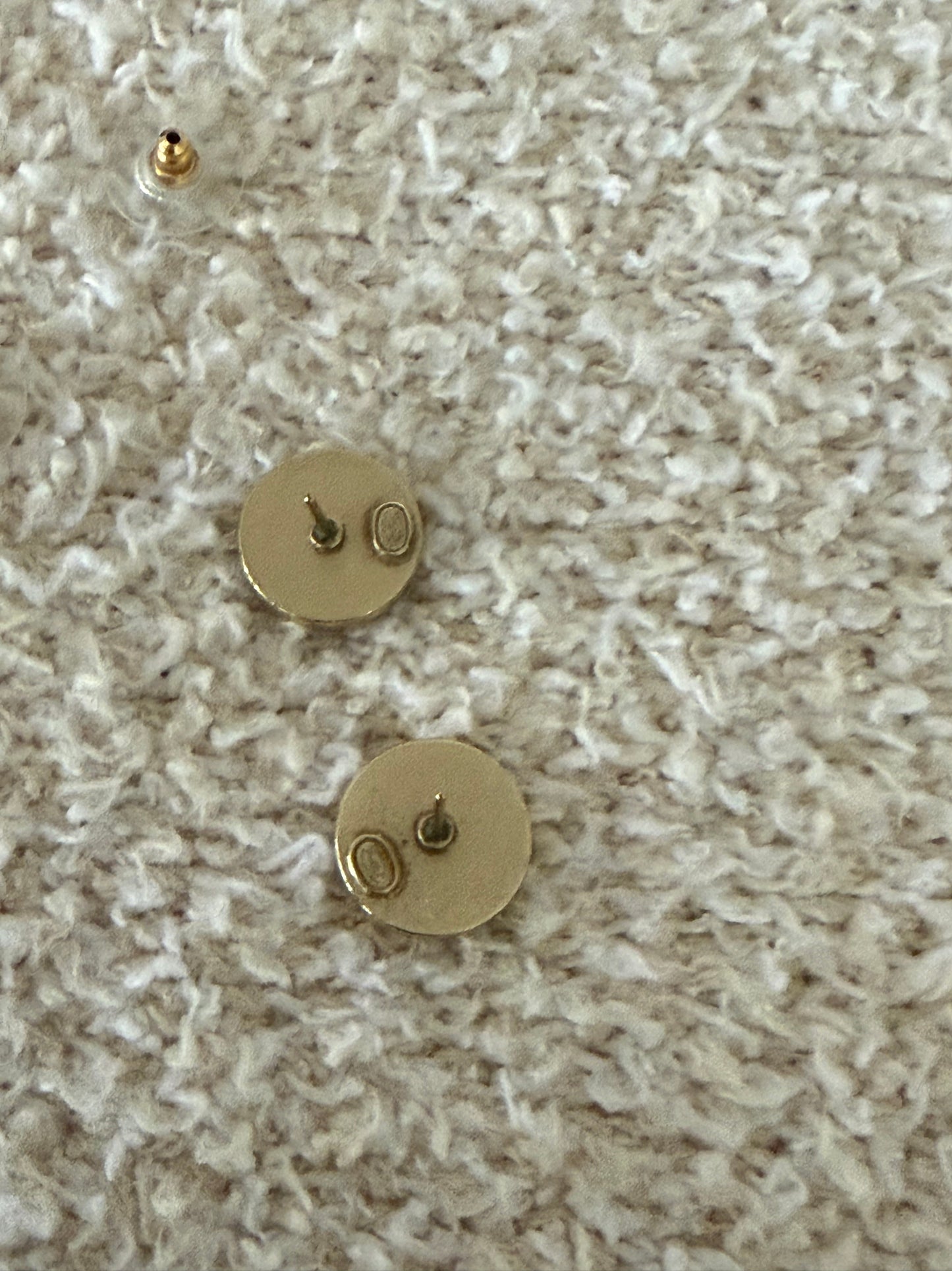 Chanel stud earrings