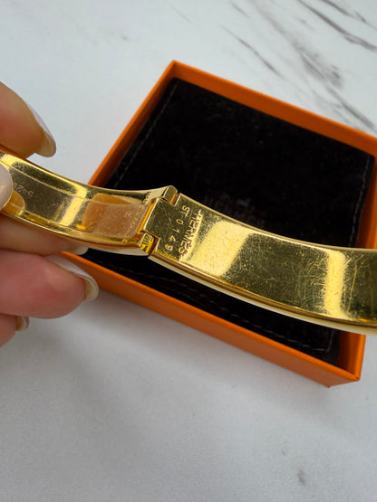 Hermes’ Clic Clac bracelet, Size 17
