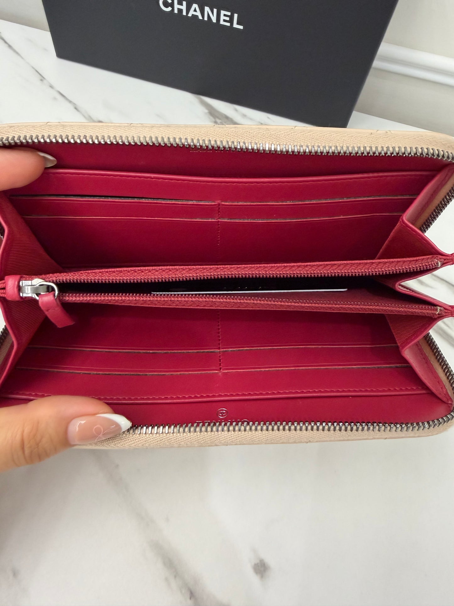 Chanel Zippy Wallet