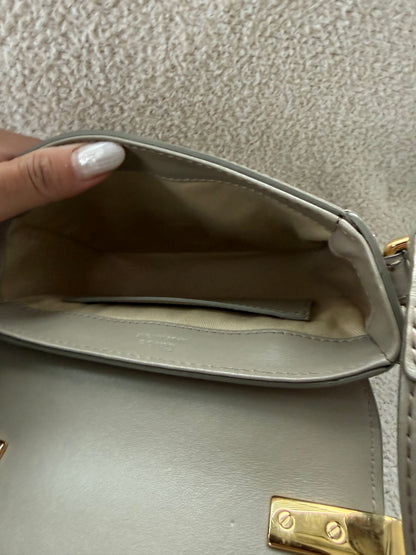 Chloe Mini C top handle bag with shoulder strap