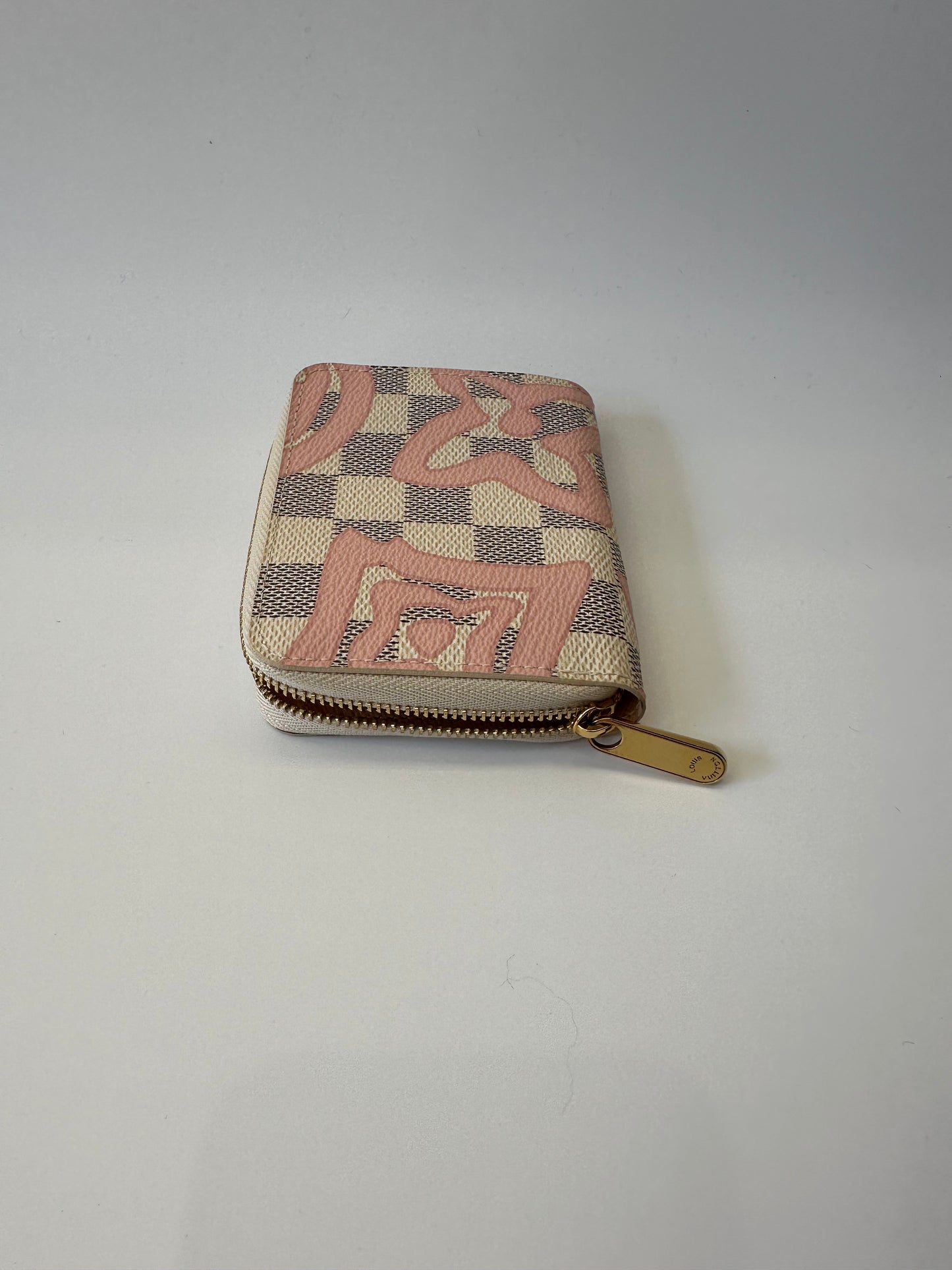LV limited edition Damier Azur wallet