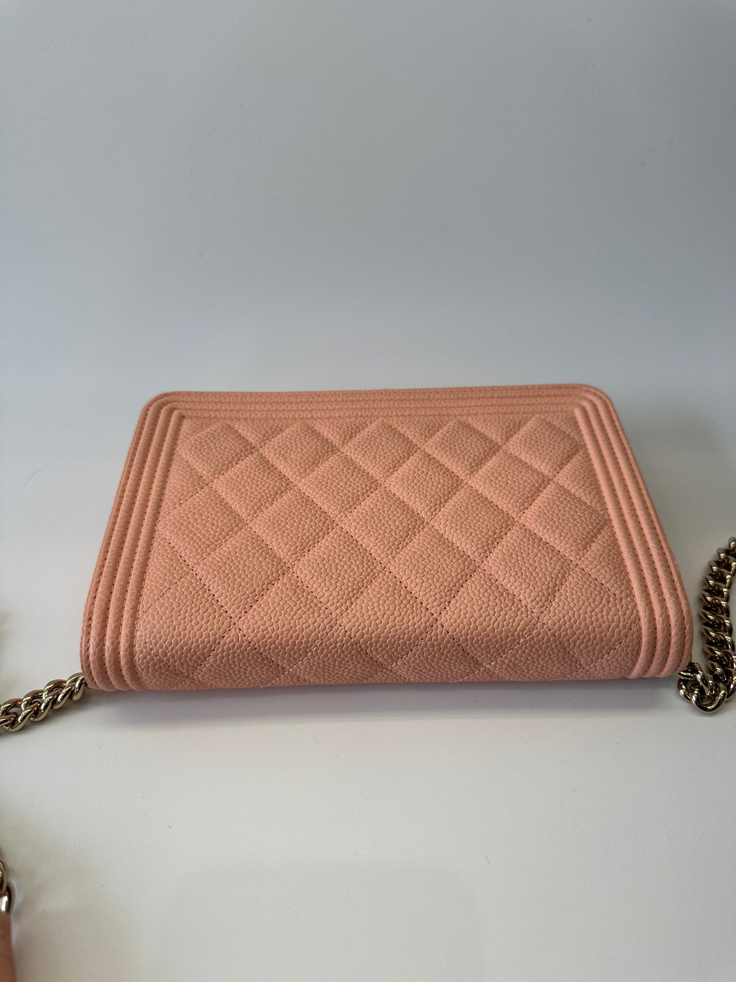 Chanel Boy wallet on chain ghw