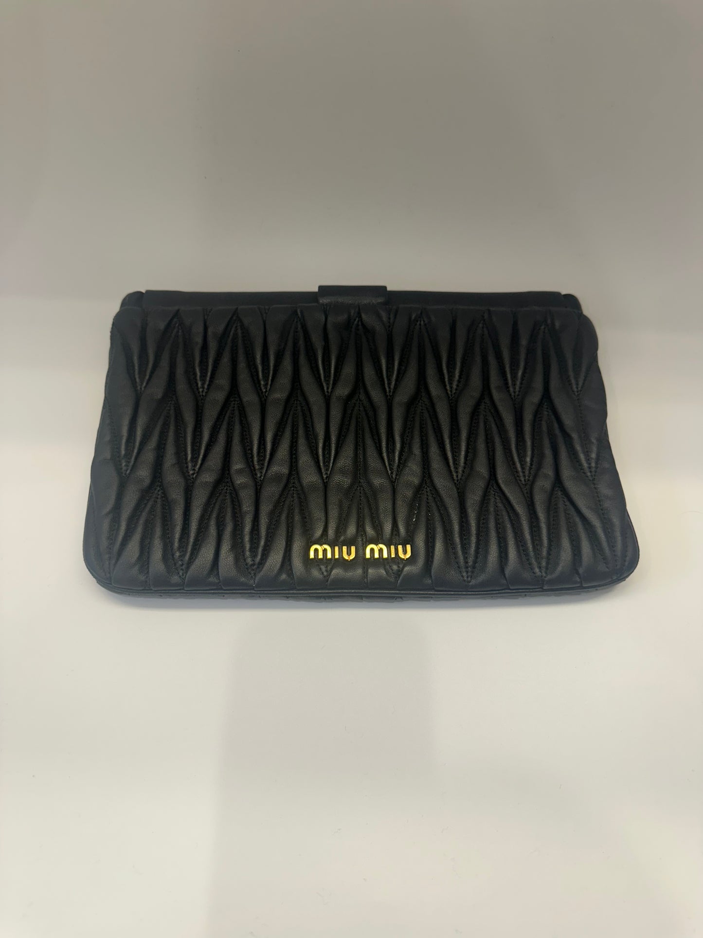 Miu Miu black pouch