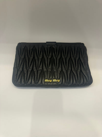Miu Miu black pouch