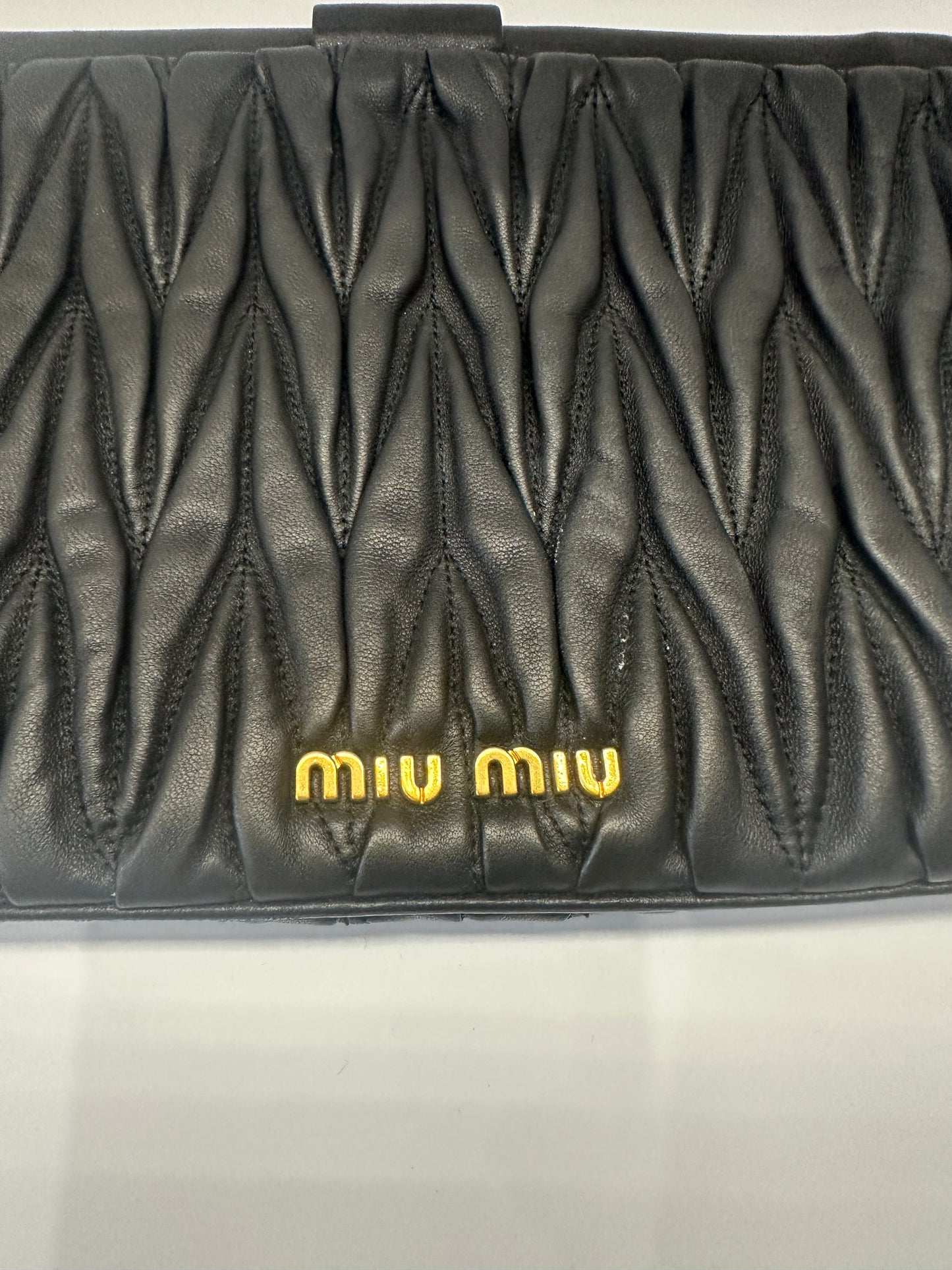 Miu Miu black pouch