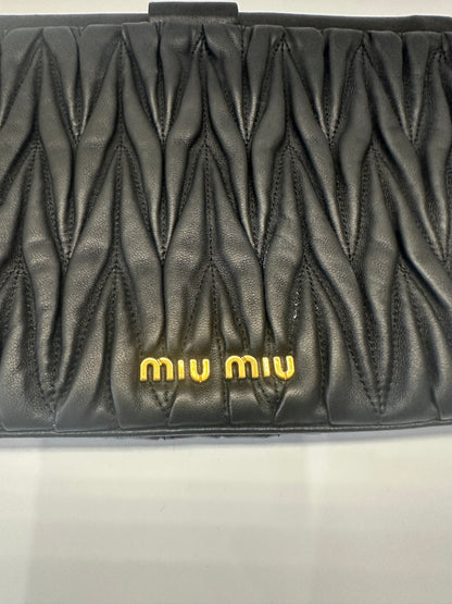 Miu Miu black pouch