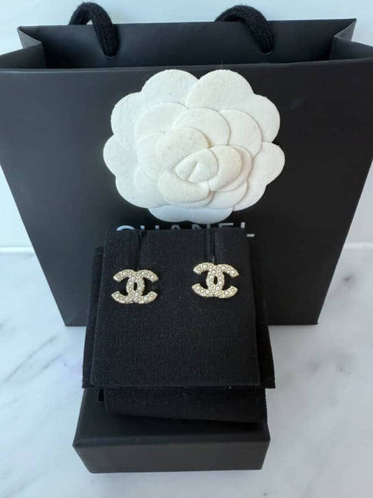 Chanel Cc earrings small model