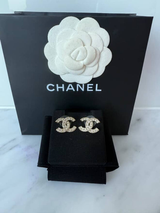Chanel Cc earrings