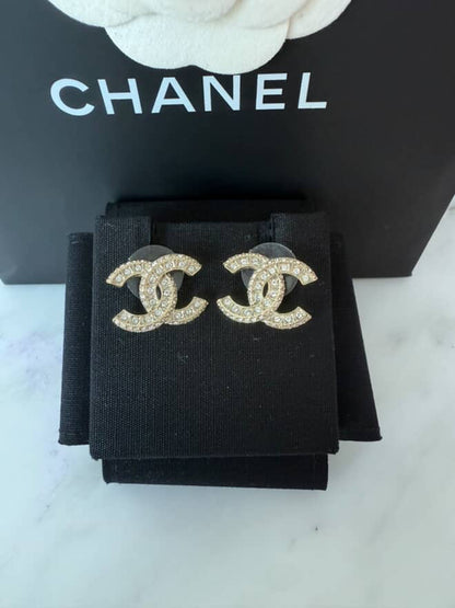 Chanel Cc earrings