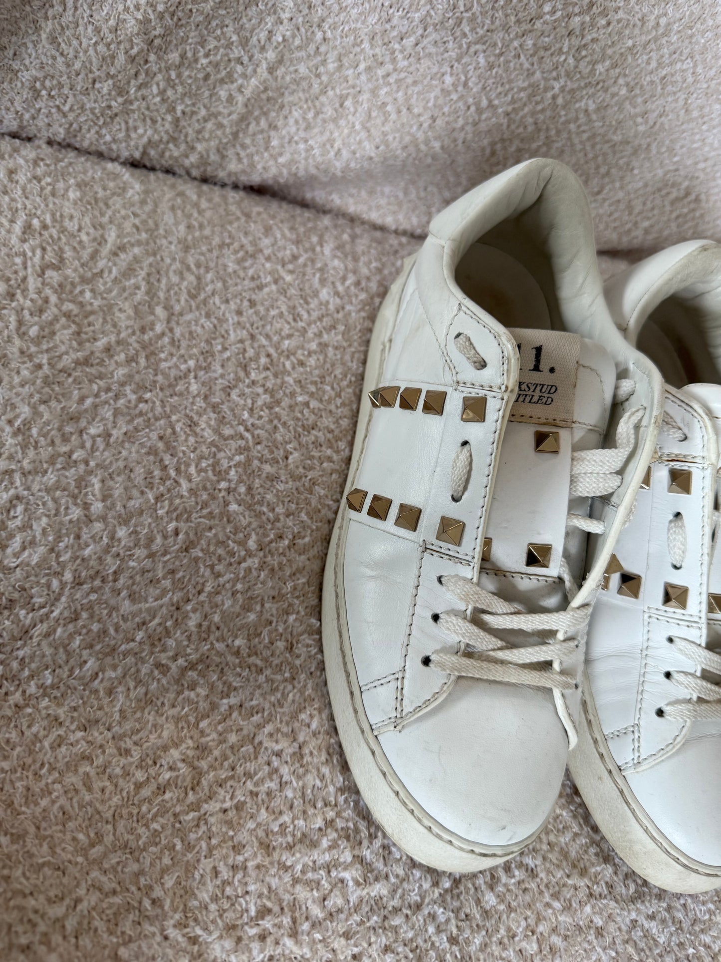 Valentino stud sneakers size 35